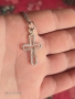 Сребърен синджир с кръст. От 39 до 44см. Цена 21,99лв. За Севлиево безплатна доставка., снимка 3