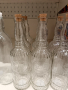 стъклени бутилки, снимка 1 - Буркани, бутилки и капачки - 44628731