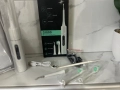 Висококачествен почистващ апарат за зъбна плака домашна употреба и четка за зъби комплект, снимка 12