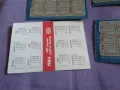 ЛокоСф-Берое-Ч.Море-Берое-Тракия 1978г и ЦСКА 1984г футб.календарчета, снимка 8