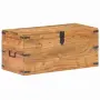 vidaXL Ракла, 90x40x40 см, акациево дърво масив, снимка 8