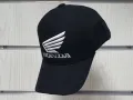 Нова шапка с козирка за мотористи Хонда (Honda), снимка 4