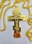 НОВ Свещенически, попски бронзов нагръден кръст 1, снимка 6
