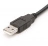 16-пин OBD2 Женско USB Порт Мъжко OBD Адаптер Кабел за Диагностика Трансфер на Данни Преходник Заряд, снимка 4