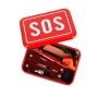 Мини комплект за оцеляване "SOS" в метална кутия, снимка 2