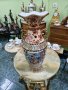 Красива антикварна порцеланова китайска ваза Satsuma , снимка 3