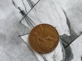 Монета - Великобритания - 1 пени | 1920г., снимка 1