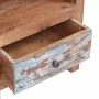 vidaXL Нощно шкафче, 41x30x50 см, махагоново дърво масив, снимка 8