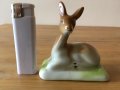 Българска порцеланова фигура Сърничка Сърна Изида 1962 г, снимка 7