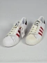 Чисто нови Adidas Superstar – Лимитирана серия (Бяло/Червено) с етикети, снимка 1