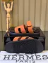 Hermes Дамски Чехли Хермес - Налични Различни Цветове Код E276, снимка 10