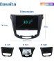 Dasaita 10.2" Android 10.0 Car Stereo Мултимедия за Nissan X-Trail Qashqai j11 Rouge 2014-2018, снимка 8
