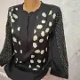 Дамска Черна Риза, снимка 3