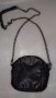 ЧЕРНА МАЛКА КОЖЕНА ЧАНТИЧКА , снимка 2