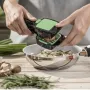 Кухненско ренде 5 в 1 със заключващи се остриета Nicer Dicer Quick, снимка 4