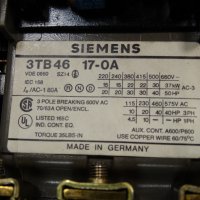 Контактор Siemens 3TF48, Siemens 3TB46, снимка 9 - Резервни части за машини - 31800543