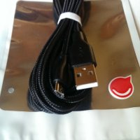 micro USB кабел за зареждане и пренос на данни - 2м, снимка 6 - USB кабели - 30016418