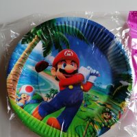 Парти чинийки супер Марио, снимка 1 - Други - 42115503