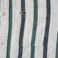 Tommy Jeans Stripe оригинална риза M дълъг ръкав риза, снимка 4 - Ризи - 44258245