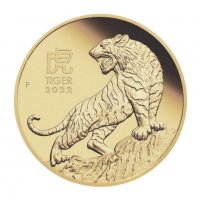 Монета"Годината на тигъра 2022", снимка 3 - Нумизматика и бонистика - 38732412