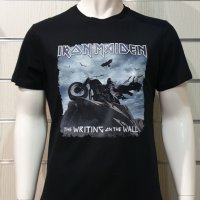 Нова мъжка тениска на музикалната група Iron Maiden – The Writing On The Wall , снимка 7 - Тениски - 35623284