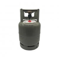 Газова бутилка за битова газ 2.5 кг с ъглов кран, снимка 1 - Барбекюта - 34434835