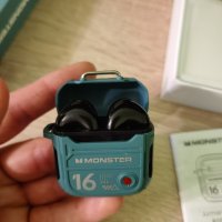 НОВИ Геймърски bluetooth слушалки Monster Airmars XKT16, снимка 4 - Bluetooth слушалки - 42627686