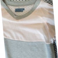 Спортна блузка в розово и сиво S, снимка 3 - Блузи с дълъг ръкав и пуловери - 17741087