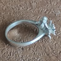 Сребърен пръстен (213), снимка 14 - Пръстени - 44338843