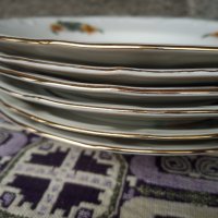 Бг порцелан-Изида . НОВИ- барокови чинии.., снимка 6 - Прибори за хранене, готвене и сервиране - 35153934