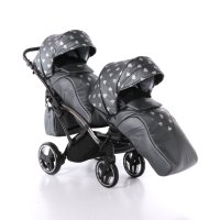Бебешка количка Junama Glow Duo Slim 2в1, 3в1 НОВА, снимка 7 - Детски колички - 42081718