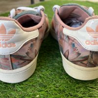 Adidas Superstar Lotus Print  Dust Pink — Номер  41 1/3, снимка 5 - Кецове - 37459657