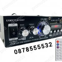 Аудио усилвател, BLUETOOTH,FM, USB,MP3,SD модел UKC-AK-699BT 2X300W, снимка 3 - Ресийвъри, усилватели, смесителни пултове - 39692660