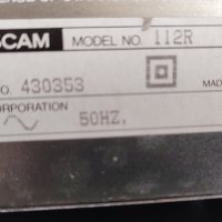 Дек Tascam 112R, снимка 3 - Декове - 39915467