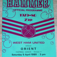  Уест Хям Юнайтед оригинални стари футболни програми от сезони 1978/79 и 1979/80, снимка 14 - Фен артикули - 44513473