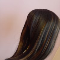 Перука  с естествена визия, снимка 6 - Аксесоари за коса - 34979498