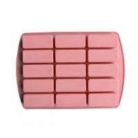 15 блокчета мюсли бар малки правоъгълни силиконов молд форма калъп шоколад сапун гипс, снимка 6 - Форми - 37184581