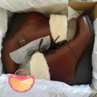 ПРОМО 🍊 UGG AUSTRALIA 🍊 Дамски водоустойчиви боти от естествена кожа нови с кутия, снимка 8 - Дамски боти - 19897306