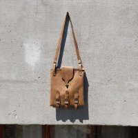 Стара дамска кожена чанта #13, снимка 1 - Антикварни и старинни предмети - 36891272