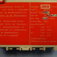 Контролер Seidel N2HSI-21 safety relay 220V , снимка 4 - Резервни части за машини - 38989811