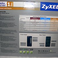 ZyXEL NSA310S Media Server, снимка 3 - Други - 32003969