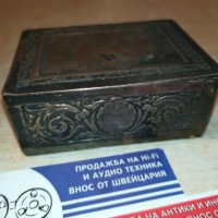 красива метална кутия-внос франция 10х7х4см, снимка 9 - Колекции - 30203938