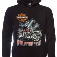 Нов мъжки суичър с дигитален печат Motor Harley Davidson Cycles - Call of the wild, снимка 7 - Суичъри - 31572939