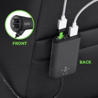 Belkin зарядно с 4 USB порта за леки автомобили, ново, немско, внос от Германия., снимка 9 - Аксесоари и консумативи - 31430156