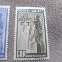 Пощенски марки 1949 Италия зана Триест А, снимка 4 - Филателия - 44490857