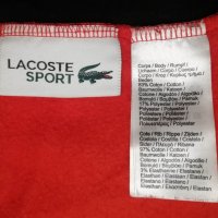 Lacoste Sport Two Tone Fleece Sweatshirt оригинално горнище XS памук, снимка 7 - Суичъри - 39881605