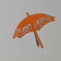 Елемент от хартия чадър скрапбук декорация , снимка 3 - Други - 37932523