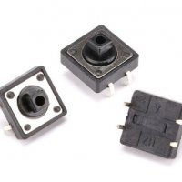 Бутон B3F4055 12x12x7.3MM, Tactile Switch, B3F, снимка 1 - Друга електроника - 37954570