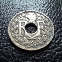 Стара монета 10 сантима 1922 г. Франция - топ !, снимка 9 - Нумизматика и бонистика - 42197844