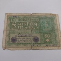 Райх банкнота - Германия - 50 марки / 1919 година - 17959, снимка 7 - Нумизматика и бонистика - 31032079